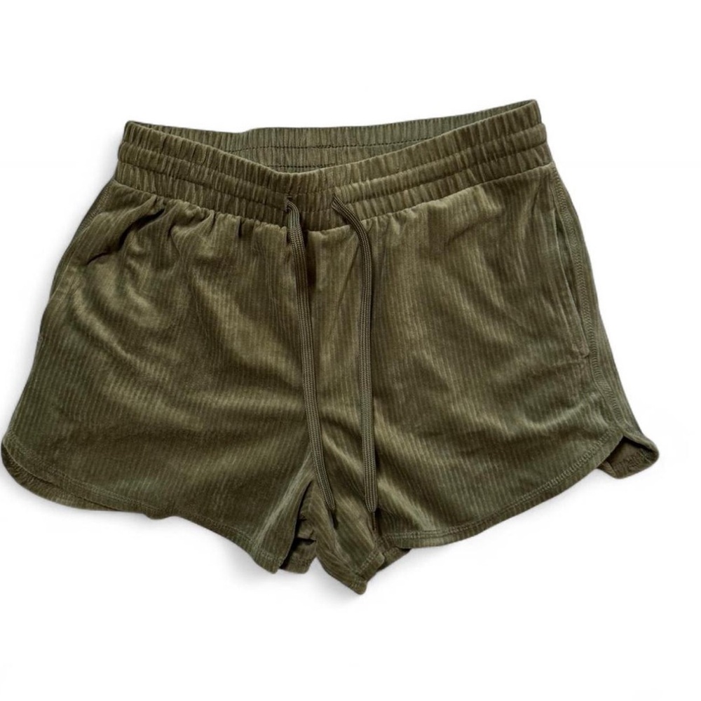 Justify Olive Lounge Shorts